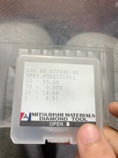 日本三菱半导体 晶圆划片刀 芯片切割刀片 旧刀片议价商品