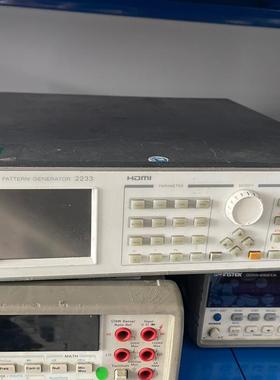 Chroma2233 视频色彩分析仪功能正常，成色如图。议价商品