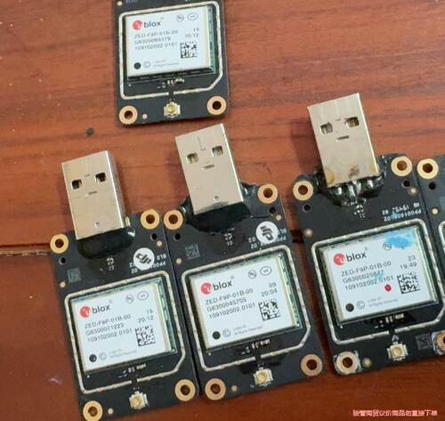 USB ZED-F9P-01B-00 ublox gps 开骏营议价商品