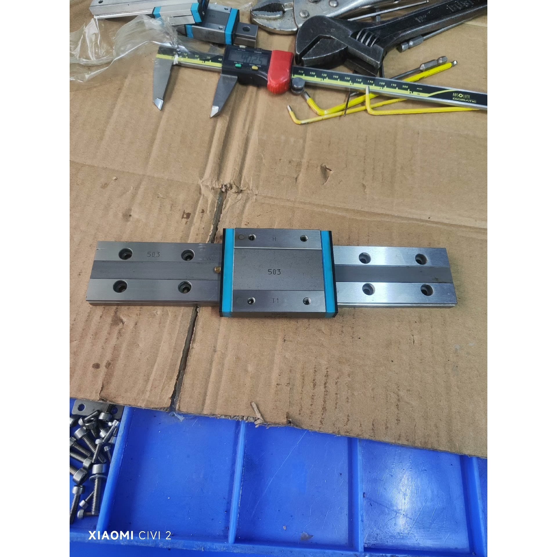 MLFG42  IKO滑块导轨,轨道长240mm,拆机的,实骏营商贸—议价