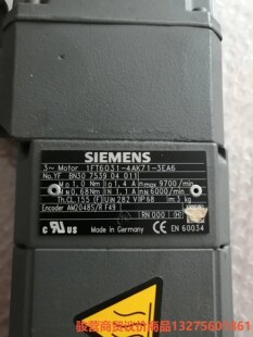 西门子伺服电机 1FT6031 4AK71 3EA6 议价 全新骏营商贸