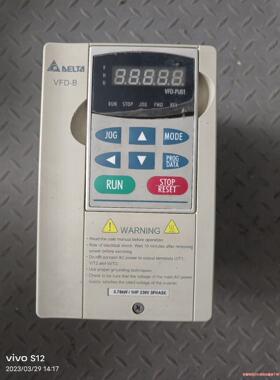 台达变频器VFD007B23A 0.75kw三相220V议价商品