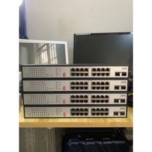 华三16口全千兆POE交换机MS4016-PWR,功能正常,骏营商贸—议价