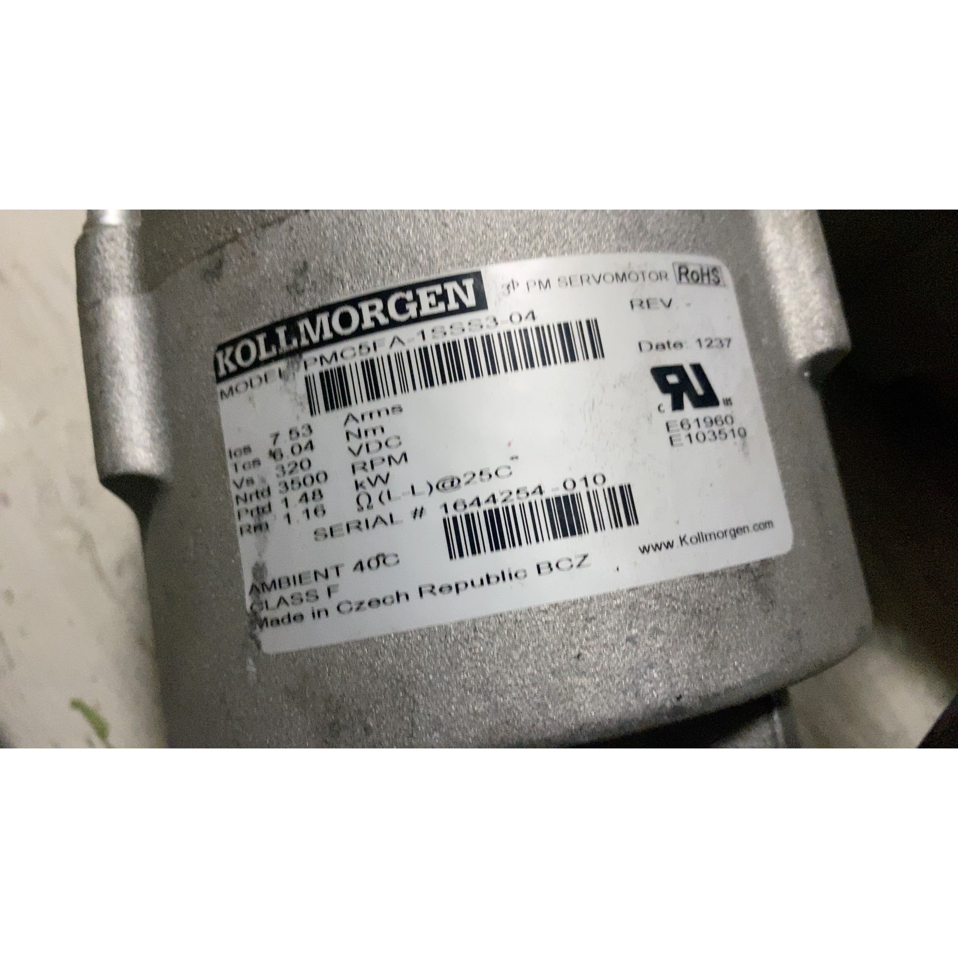 科尔摩根电机PMC5FA-1SSS3!01、03、04各一台骏营商贸—议价