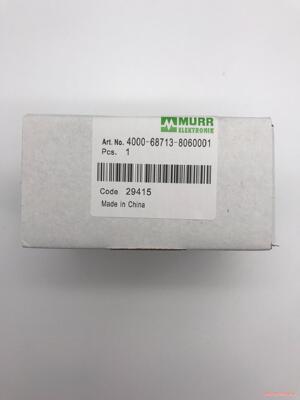 MURR 4000-68713-8060001德国穆尔400(议价商品）