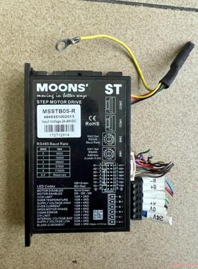 鸣志MOONS’步进驱动器MSSTB05-R实物拍摄成色可充骏营议价商品
