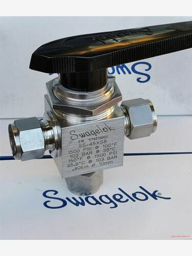 Swagelok 世伟洛克 SS-45XS8三通球阀  1/(议价商品）