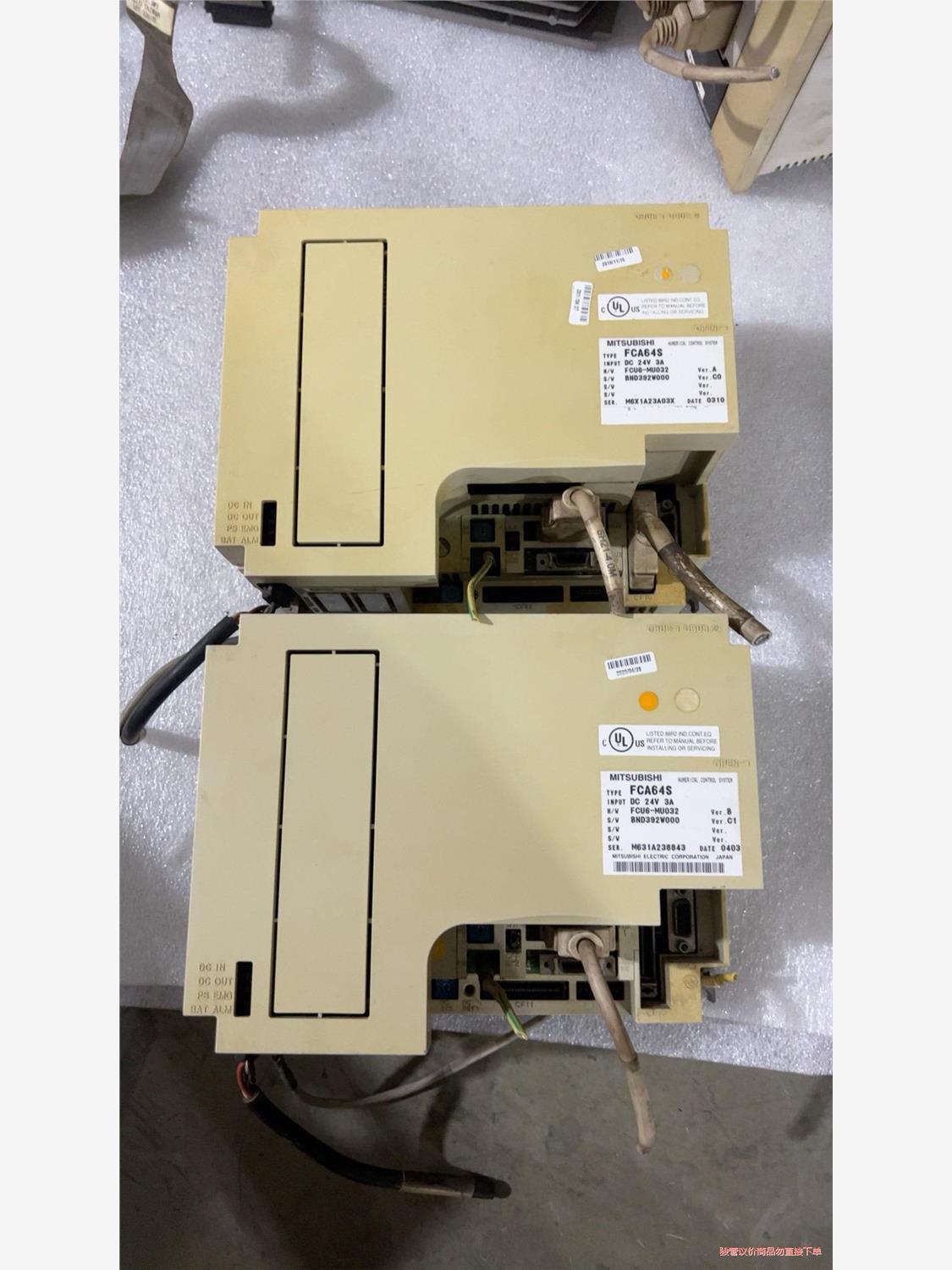 三菱数控主机FCA64S型号FCU6-MU032。带内存FC(议价商品）