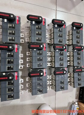 ABB OT400E03K隔离负荷开关塑壳断路器，3P400骏营商贸-议价
