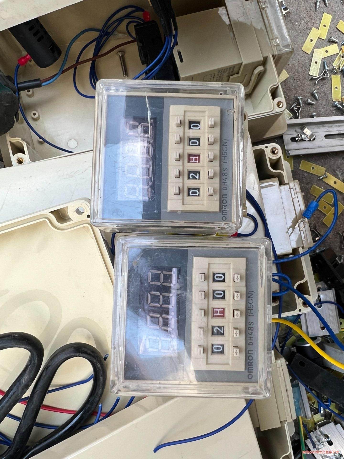 拆机件：原装欧姆龙数显时间继电器DH48S-2Z  AC22(议价商品）