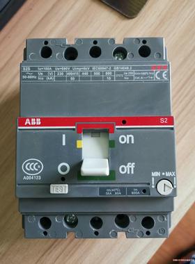 全新ABB塑壳断路器S2S160 3P 80A 只有一个，外(议价商品）