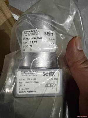 Seitz欧根赛驰CH-8623电磁阀组118 100 02(议价商品）