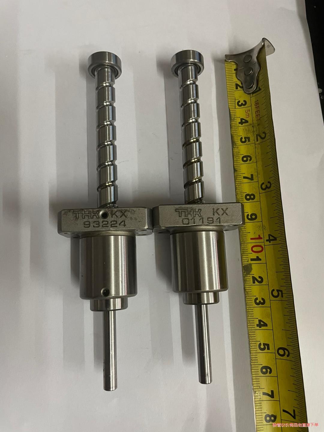 THK丝杆磨制滚珠丝杠，型号KX，支径10mm，导程10mm(议价商品）