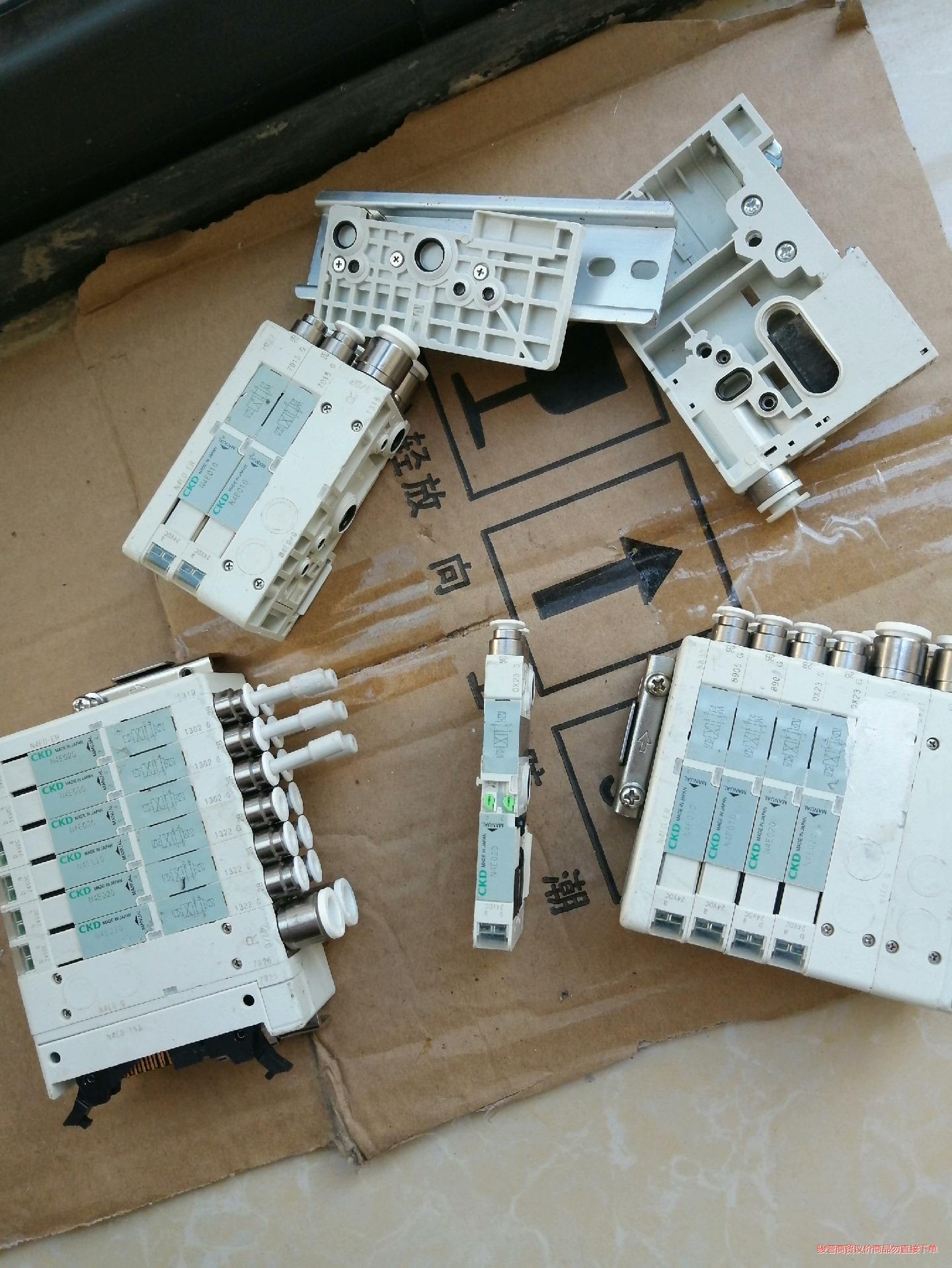 N4E020日本CKD原装电磁阀 24V电压，可快捷任意组装骏营议价商品