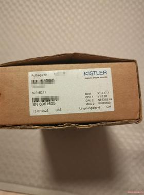 KISTLER奇石乐压力传感器控制器5074B211 606(议价商品）