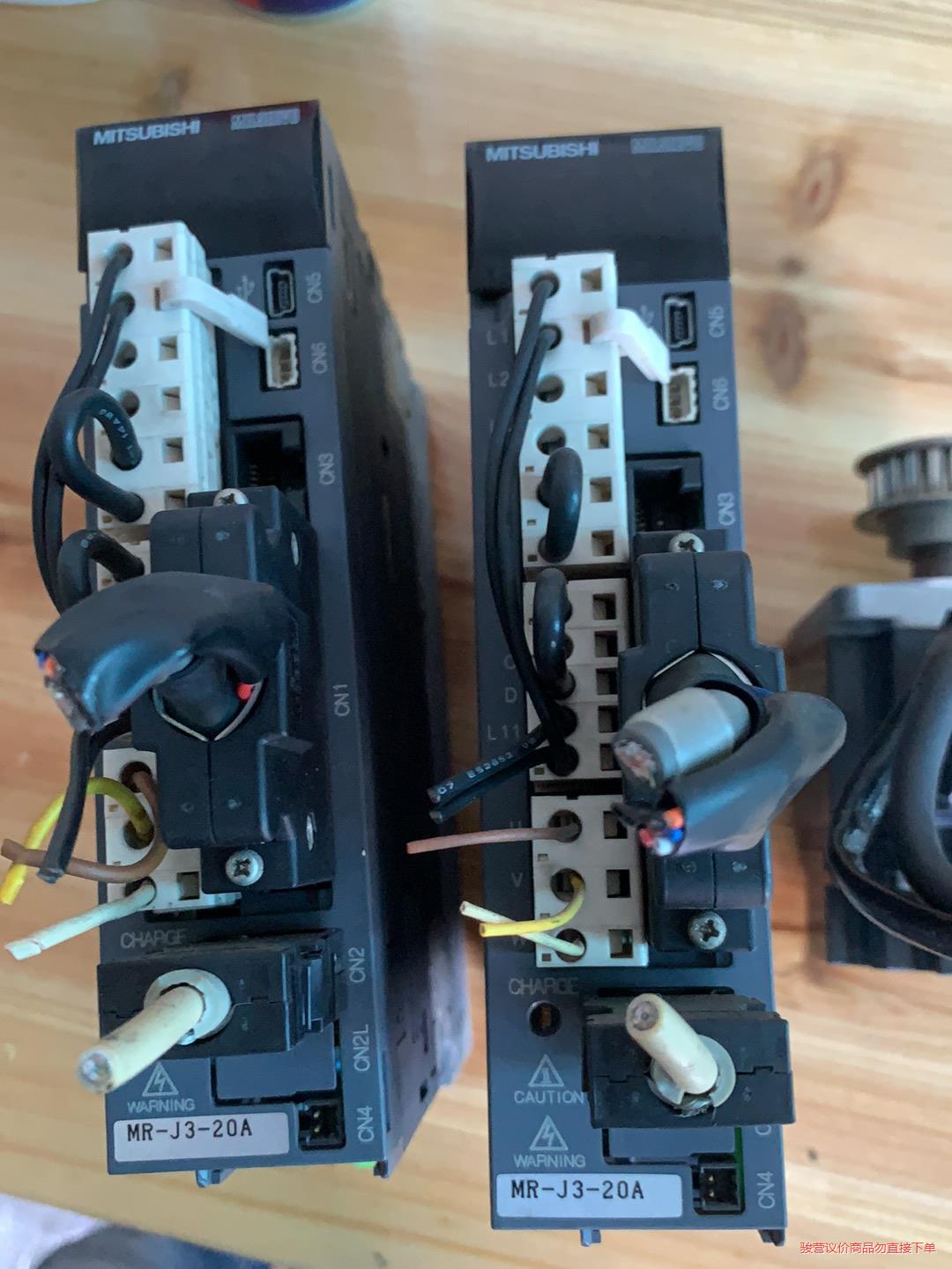 三菱MR-J3-20A电机HF-KP23二手拆机成色新(议价商品）