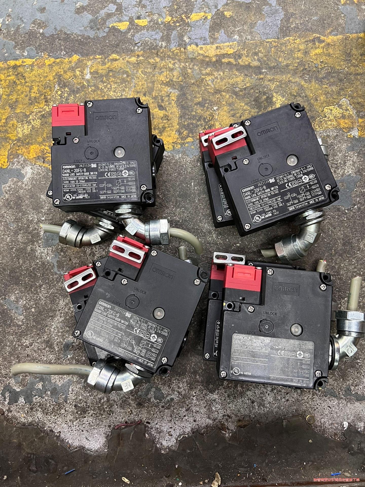 OMRON 日本欧姆龙 安全门锁 D4NL-2DFG-B 成议价商品