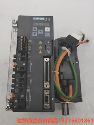 西门子 750w带刹车伺服电机套装V90 PN版骏营商贸—议价