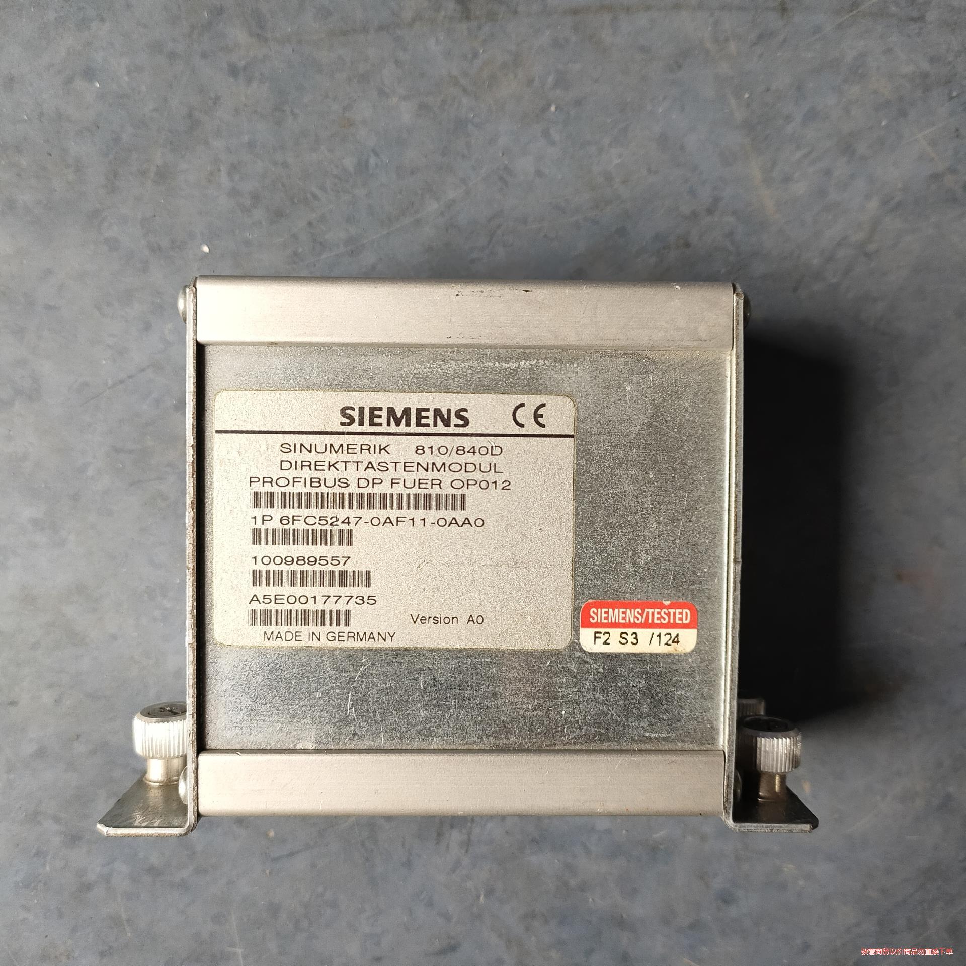 西门子6FC5 247-0AF11-0AA0 ，实物拍照，二议价商品