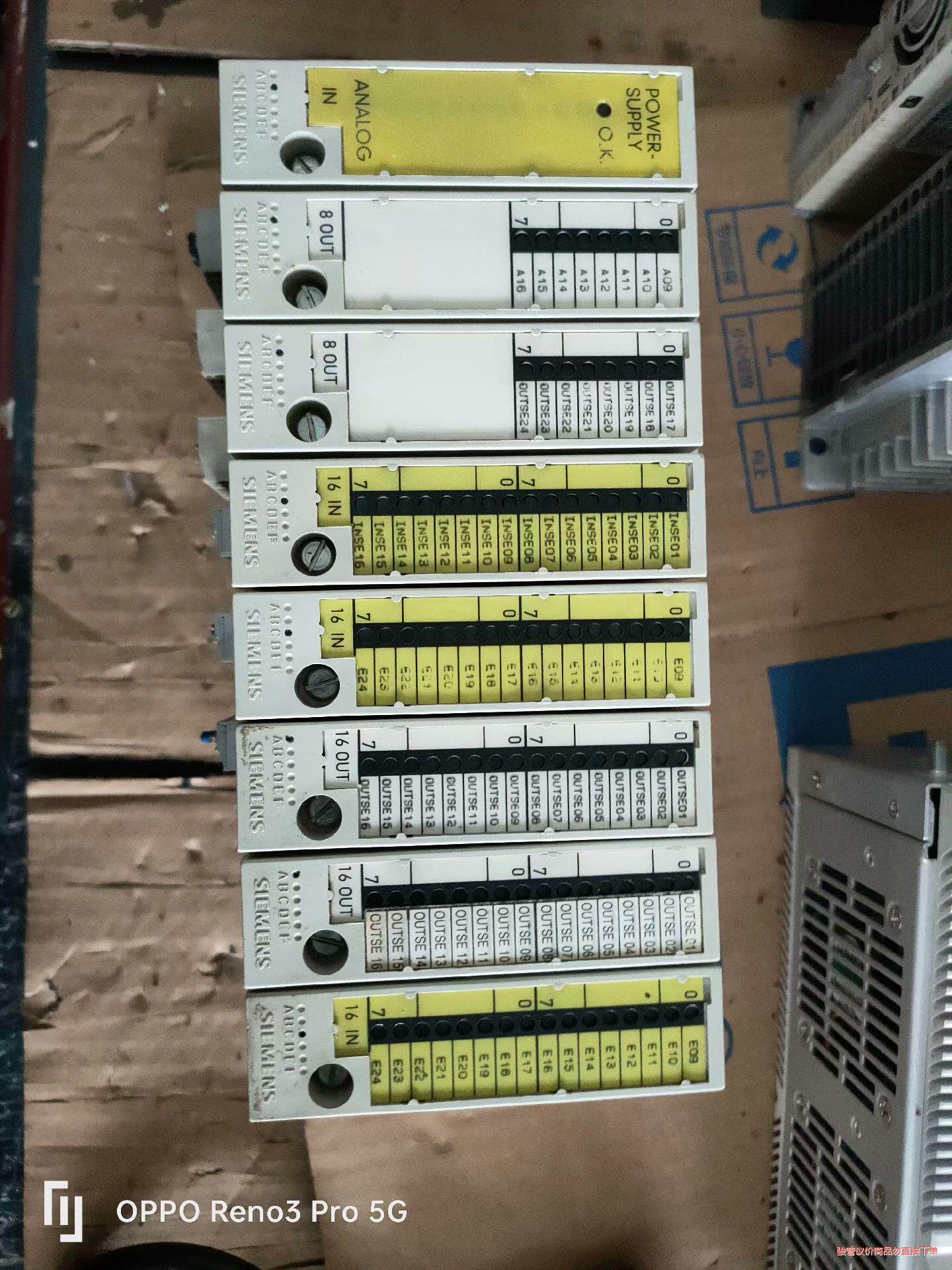 西门子系统PLC模块，拆机功能包好成色实物拍摄，型号(议价商品）