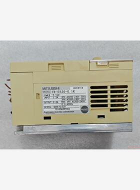 三菱变频器FR-E520-0.1K原装正品拆机现货，实物拍摄(议价商品）