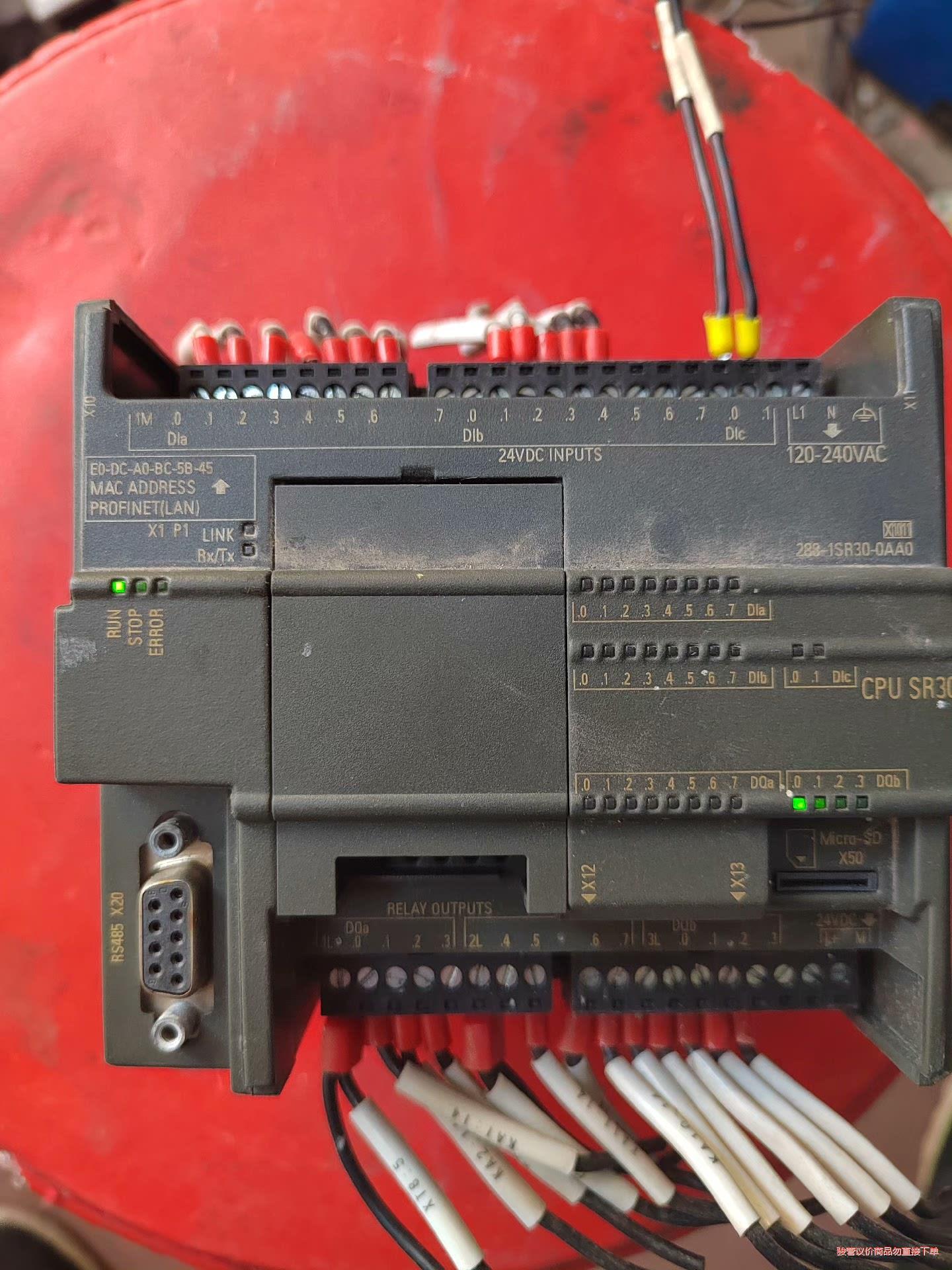 西门子拆机6ES7 288-1SR30-0AA0 西门子PL(议价商品)