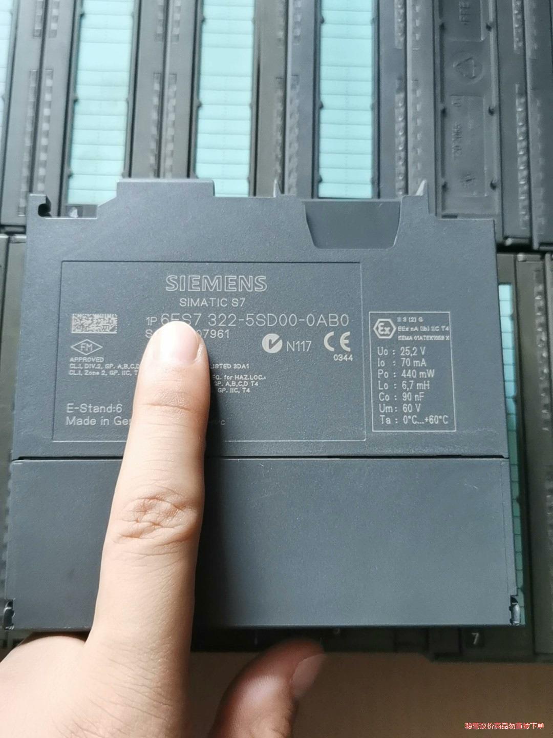 322-5SD00,西门子充新现货和线路板各一台，无瑕疵无(议价商品）