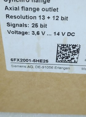6FX2001-5HE25西门子实际值编码器，ID59951骏营商贸—议价