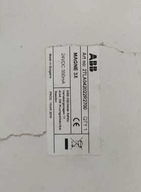 ABB 2TLA042022R2700 MAGNE 3X 磁(议价商品）