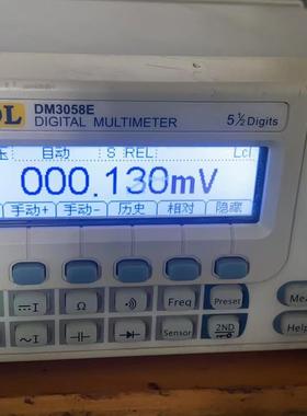 普源台式万用表DM3058E，五位半万用表。功能正常，精(议价商品）