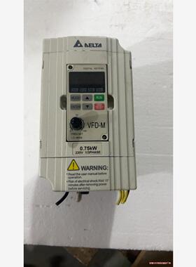 台达变频器0.75KW，VFD007M21A 原装拆机，已上(议价商品）
