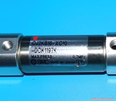 CJ2KB16-XC10-DCK1197K，SMC气缸，二手议价商品