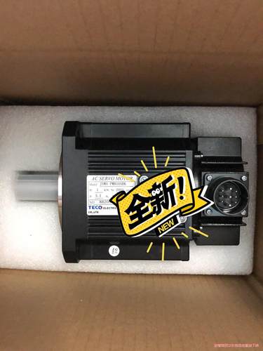东元1KW伺服马达1只，JSMA-PMB10ABA，全新未用议价商品