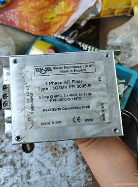 英国rasmi滤波器，型号3g3mvpfi3005-e实物拍议价商品