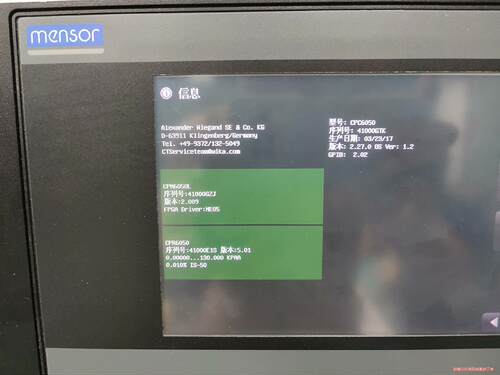 特价出售原装德国WIKA威卡Mensor CPC6050模块议价商品