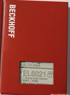 德国原装进口 倍福模块 EL6021现货  ，直拍不发，拍(议价商品）