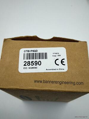 全新BANNER/邦纳传感器OTBVP6QD，包装没有拆过，