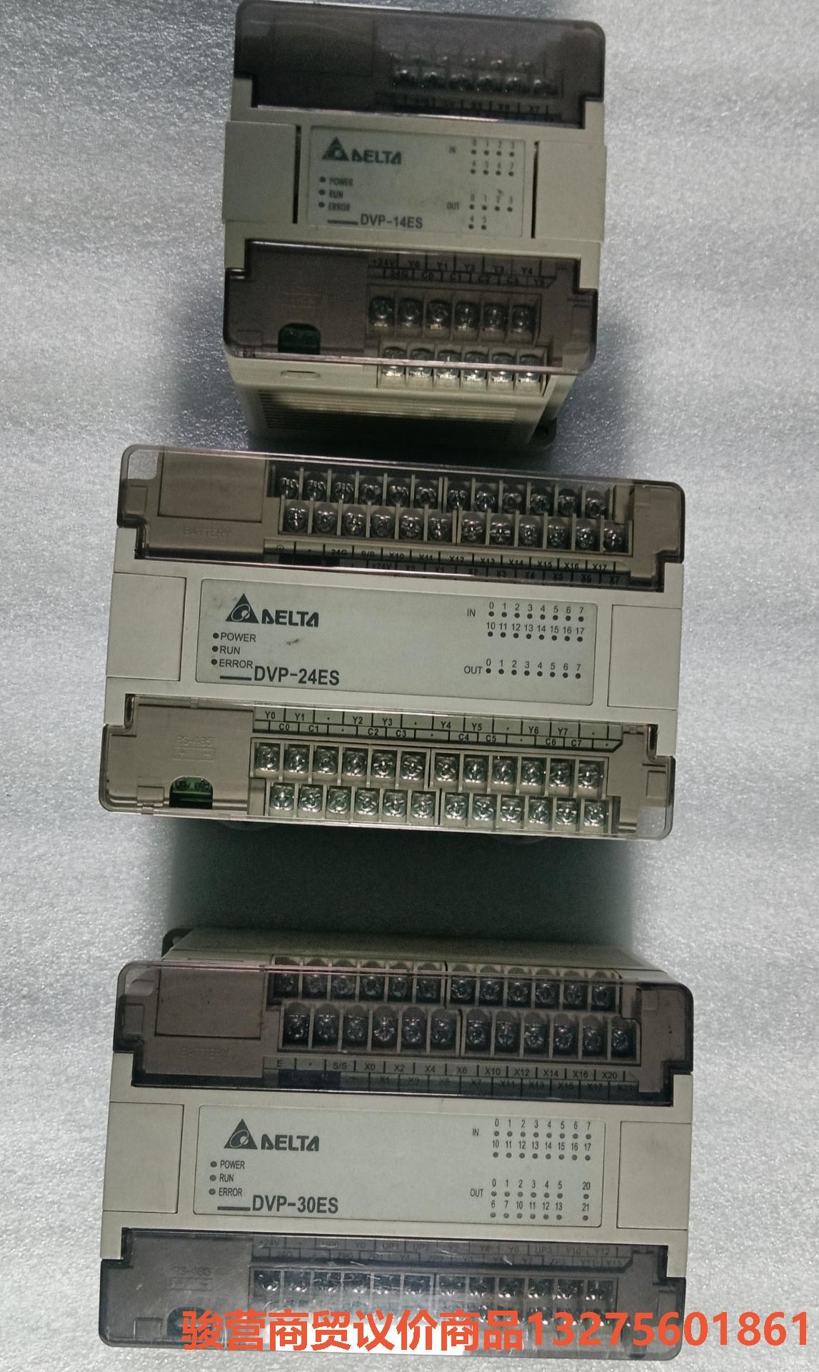 台达PLC拆机二手DVP14ES00T2，DVP24ES00骏营商贸-议价