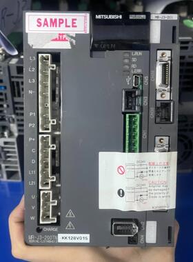 三菱拆机驱动MR-J3-200TN-kk128v015 2K议价商品