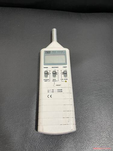 台湾泰仕噪音计处理TES