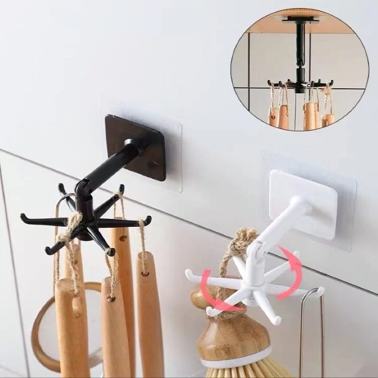 强力可旋转无痕贴挂钩收纳挂架免打孔收纳挂钩粘钩新增置物收纳盒,家庭/个人清洁工具,粘钩,淘宝优惠券,粉丝福利购,淘宝优惠卷