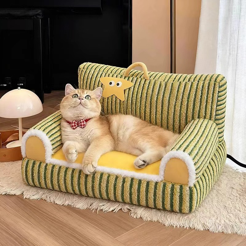 狗窝四季通用可拆洗冬季保暖狗狗睡垫猫咪沙发加厚狗床大尺寸猫窝