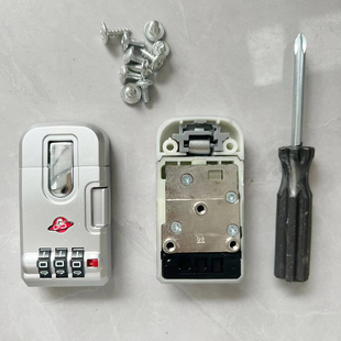 行李箱海关锁锁扣密码锁皮箱扣锁拉杆箱密码锁按压密码锁配件
