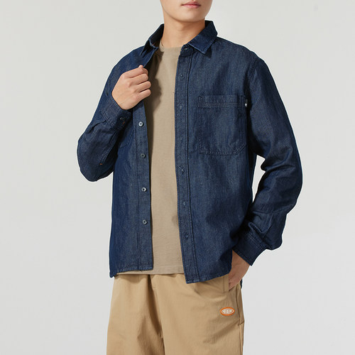 Timberland添柏岚长袖衬衫男装外套冬季户外运动服休闲上衣A2CJP