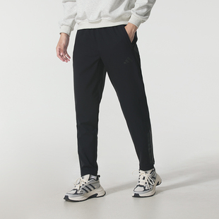 adidas阿迪达斯男裤梭织长裤26夏季新款运动抓绒保暖休闲裤KA1301
