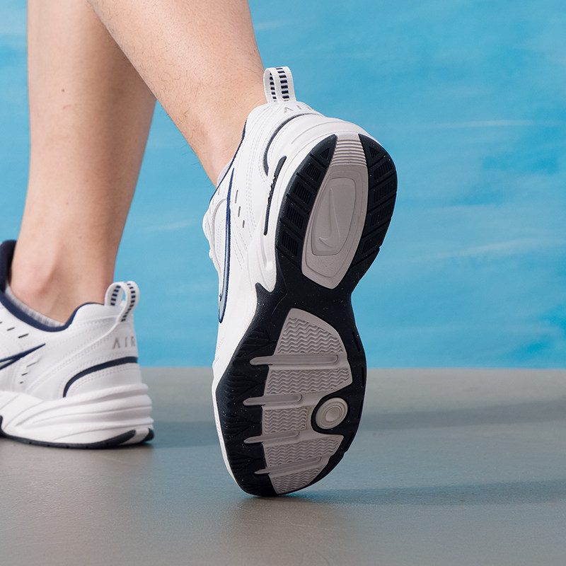 耐克（NIKE）耐克男鞋 春季新款正品运动鞋白色老爹鞋气垫皮面休