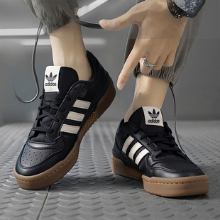 2025冬季 板鞋 新款 时尚 JQ0208 Adidas阿迪达斯三叶草男鞋 休闲鞋 女鞋