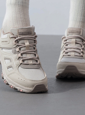 Skechers斯凯奇女鞋运动鞋25冬季新款户外耐磨登山徒步鞋 180022W