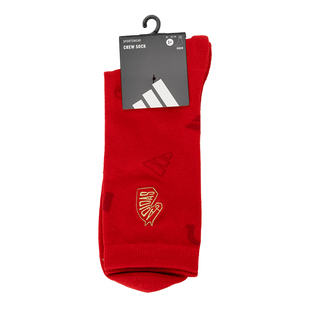 adidas阿迪达斯本命年红色袜子短袜26春季男袜女袜运动棉袜KR2568
