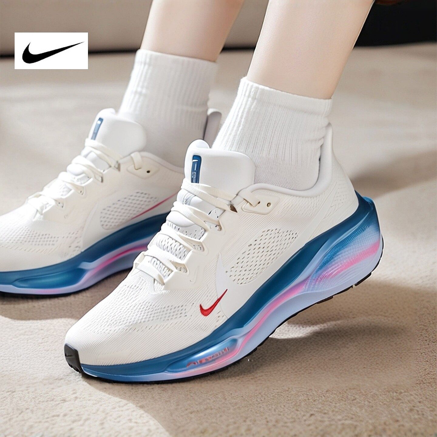 NIKE耐克女鞋AIR ZOOM PEGASUS 41飞马运动训练跑步鞋IQ1153-109